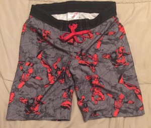 deadpool swim trunks