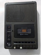 VTG - Bell Howell Cassette Tape Recorder Model 3179A -For PARTS or REPAIR ONLY