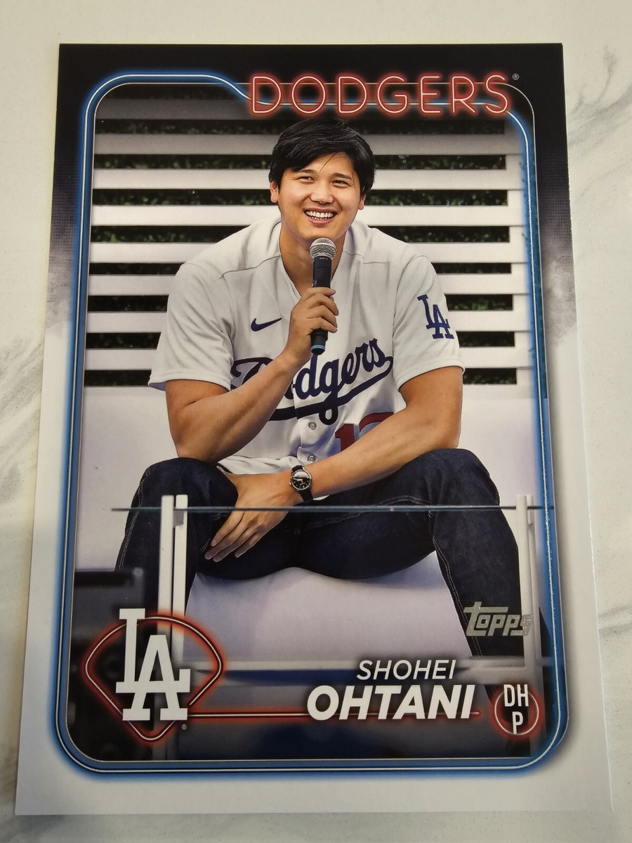 TOPPS 2024 Shohei Ohtani SP Oversized Costco Exclusive Short