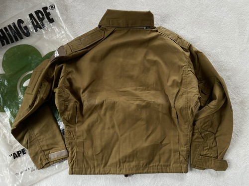 Vintage Dead Stock A BATHING APE 90s Military Oils Cotton Jacket - Picture 13 of 19