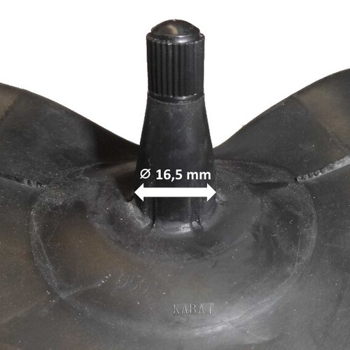 5.00/5.50-16 Kabat Qualitäts - Schlauch für Reifen, mit TR15 Gummiventil 16 Zoll - Bild 2 von 2