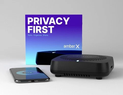 AMBER X 512GB SSD - Wireless NAS Personal Family Cloud Storage w/Home Assistant