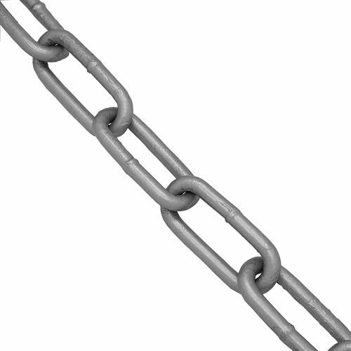 10MM LONG LINK ANCHOR / MOORING CHAIN GALVANISED GRADE 30 TO DIN 763 PER METER - Picture 1 of 2