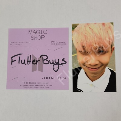Official BTS RM NAMJOON In The Mood For Love HYYH Pt.2 Photocard