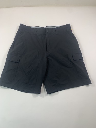 Pantalones Cortos Orvis Para Hombre 32 Bolsillos Carga Elastizados Cinturón Lazo Exterior Playa Negro - Imagen 2 de 23