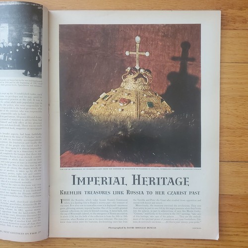 Life Magazine Russian Revolution Boody Sunday in Petrograd January 14 1958 NICE - Picture 5 of 11