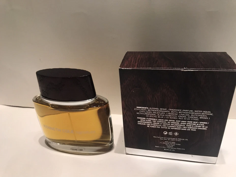 Kenneth Cole Signature Colonia Para Hombres 3.4 OZ EDT Spray SIN ENVOLTURA DE CELOFÁN Foto 2 de 4