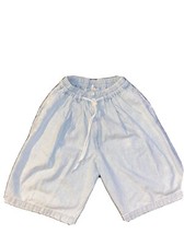 Vintage 80s High Waist Acid Wash Pleated Mom Denim Jean Shorts Size 7 Nikoata