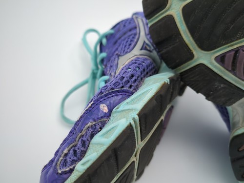 Mizuno Wave Precision 13 Damengröße 7,5 lila türkis Laufschuhe 8KN-21503 lesen - Bild 5 von 24