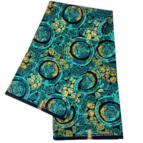 Tela africana estampado étnico mujeres Ankara yardas 100 % algodón material de costura - Imagen 31 de 73