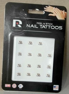 LSU-Fingernail-Tattoos
