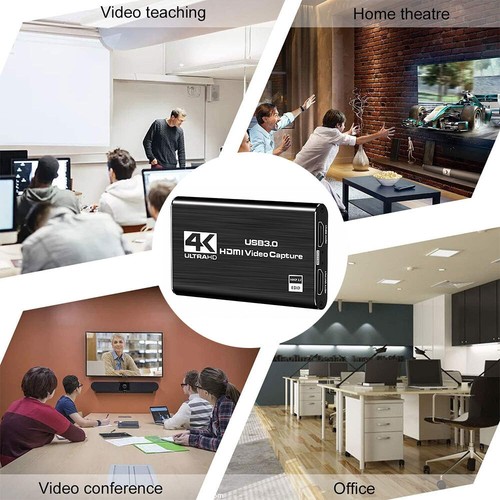 4K Audio Video Capture Card USB 3.0 HDMI Video Capture for Switch PS4 PS5 OBS - Picture 5 of 17