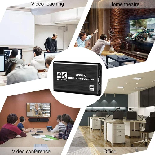 4K Audio Video Capture Card USB 3.0 HDMI Video Capture Device Full HD Recording - Picture 7 of 19