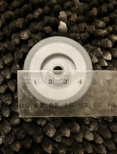 ⭐️ 2 Miele Cordes Ersatzrollen - Bodenrolle für Bügelmaschine - Räder Reifen ⭐️ - Bild 4 von 5