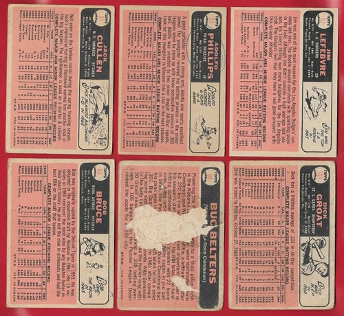 1965 1966 1967 1968 OPC O PEE CHEE TOPPS MLB BASEBALL CARD SEE LIST - Picture 33 of 173