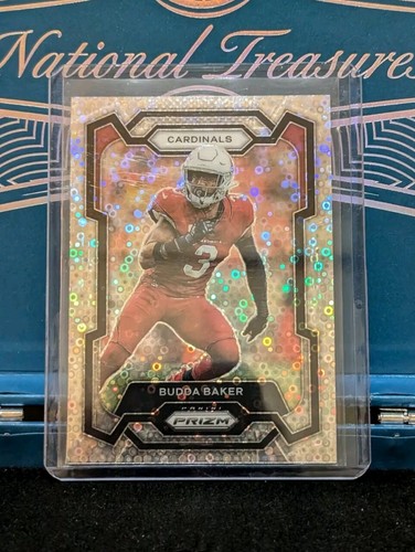 2023 Panini Prizm Budda Baker Silver Disco No Huddle Prizm #2 Cardinals - Picture 20 of 20