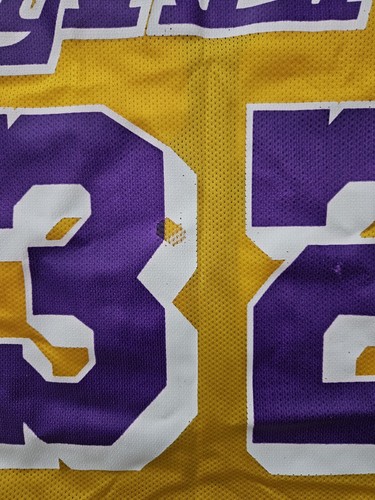 Champion Magic Johnson Los Angeles Lakers Jersey # 32 Size 44 or 48 - Picture 5 of 5