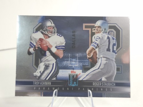 2024 Topps Signature Class Aikman / Staubach Paramount Pairings #PP-4 Cowboys