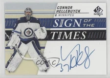 2019-20 SP Authentic Sign of the Times Connor Hellebuyck #SOTT-CH Auto 0d18