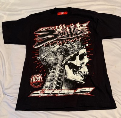 Evil Vice Limited Edition  Translucent Skull  Red Tag Exclusive Black Size Large