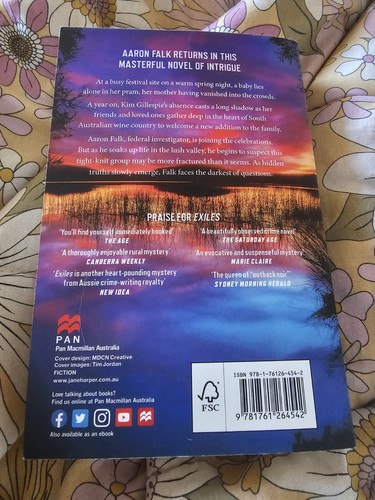 Exiles by Jane Harper Paperback Novel (2022) - Picture 2 of 2