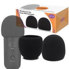 Foam Microphone Windscreen for Blue Yeti - Professional Pop Filter for 2.5 In...