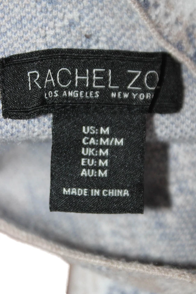 Suéter Rachel Zoe Mujer Geométrico Cuello Simulado Manga Larga Multicolor Talla M Foto 4 de 4