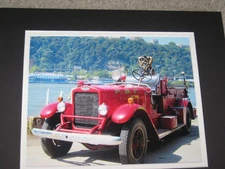 Photo of Antique 1930's American LaFrance Fire Truck Pittsburgh Bureau Of Fire