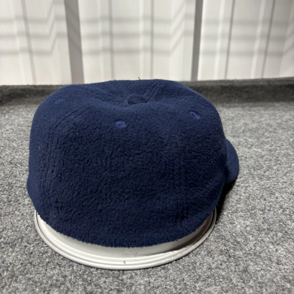Nautica Baseball Hat Cap Adult One Size Blue Fitted Stretch Polyester Fleece - Image 3 of 4