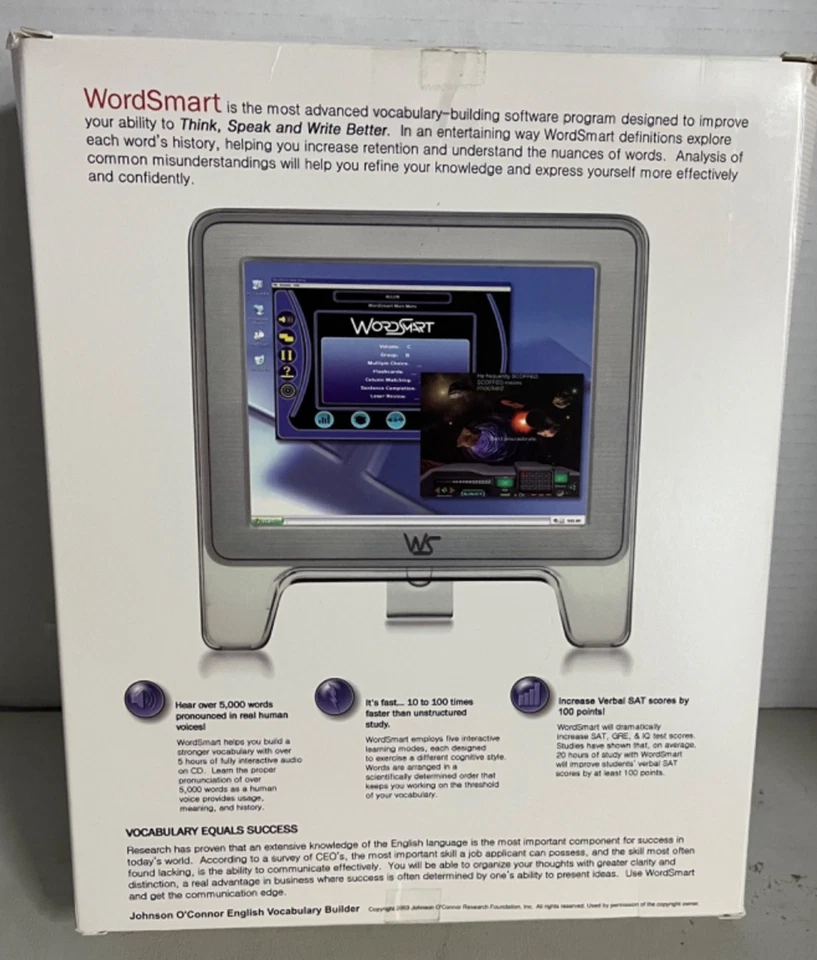 Wordsmart Scholastic Assessment Test (SAT) Software Test Preparation CD - Image 4 of 4