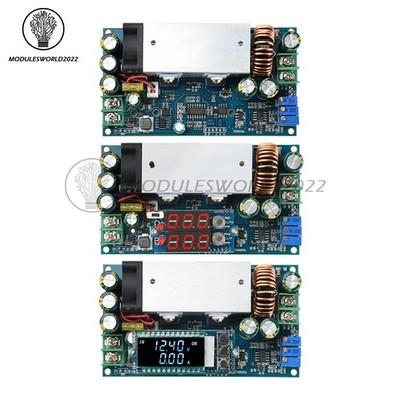 DC 10-75V 20A Adjustable Step-down Module MPPT Solar Charging Module w/ Display