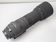 Sigma DG 150-500mm f/5-6.3 APO OS HSM Lens canon EF  Excellent   w/Hood 