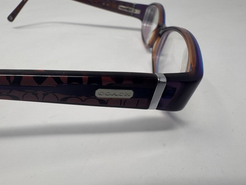 Coach Eyeglass Frames Lucille 2018 Plum 135 - Picture 8 of 13