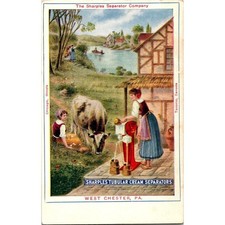Vintage Postcard Sharpies Separator Company Pennsylvania 1900s Advertising