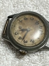 1940s Hamilton Ord. Dept. Grade 987A US Military WWII Wristwatch Movement & Band
