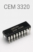 CEM 3320 Voltage Controlled Circuit VCF 2430A Curtis Synth ELKA LINN CRUMAR