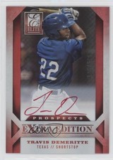 2013 Panini Elite Extra Edition /599 Travis Demeritte #120 Auto 2u3