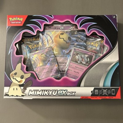 Pokemon TCG: Mimikyu EX Box - 4 Packs: Fusion, Silver Tempest X2, Brilliant New
