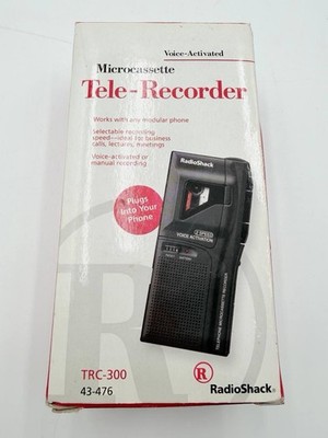 RADIO SHACK TRC-300 Voice Activated Microcassette Tele-Recorder