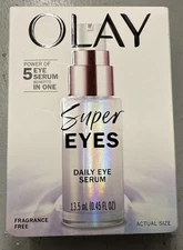 Olay Super Eyes Daily Eye Serum- Power of 5 Eye Serum Benefits in One/0.45 FL OZ