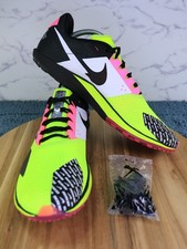 Nike Zoom Rival XC 6 Cross Country Spikes Volt Black Pink DX7999-700 Men Size 10