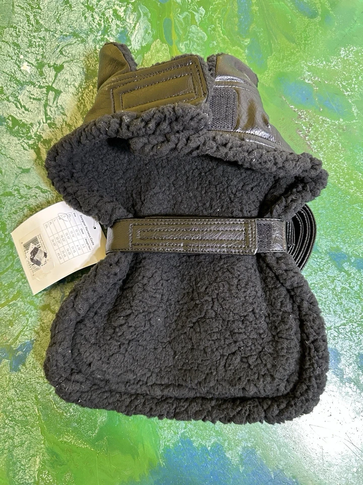 NWT Doggie Design Premium Pet Fashion Small Black Top Dog Fight Jacket w/ Leash - Image 4 of 4