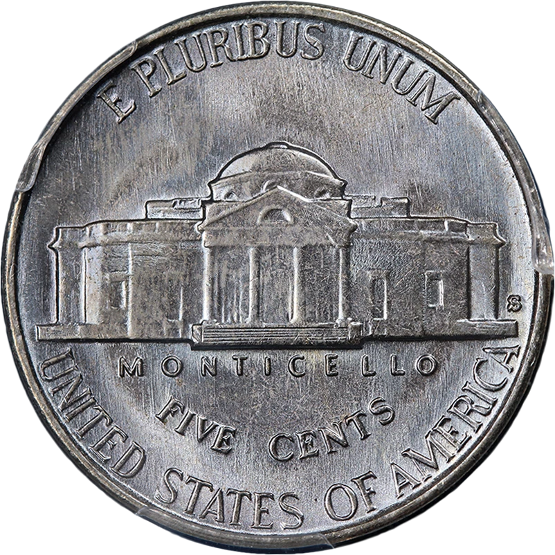 Jefferson Nickel 1941-S graduación profesional MS66 FS excelente atractivo visual fuerte golpe Foto 2 de 4