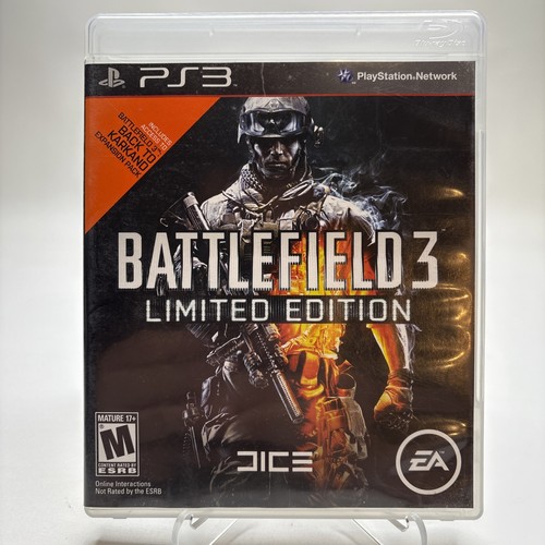 Battlefield 3 Limited Edition (Sony PlayStation 3 PS3) Komplett CIB Getestet Funktioniert