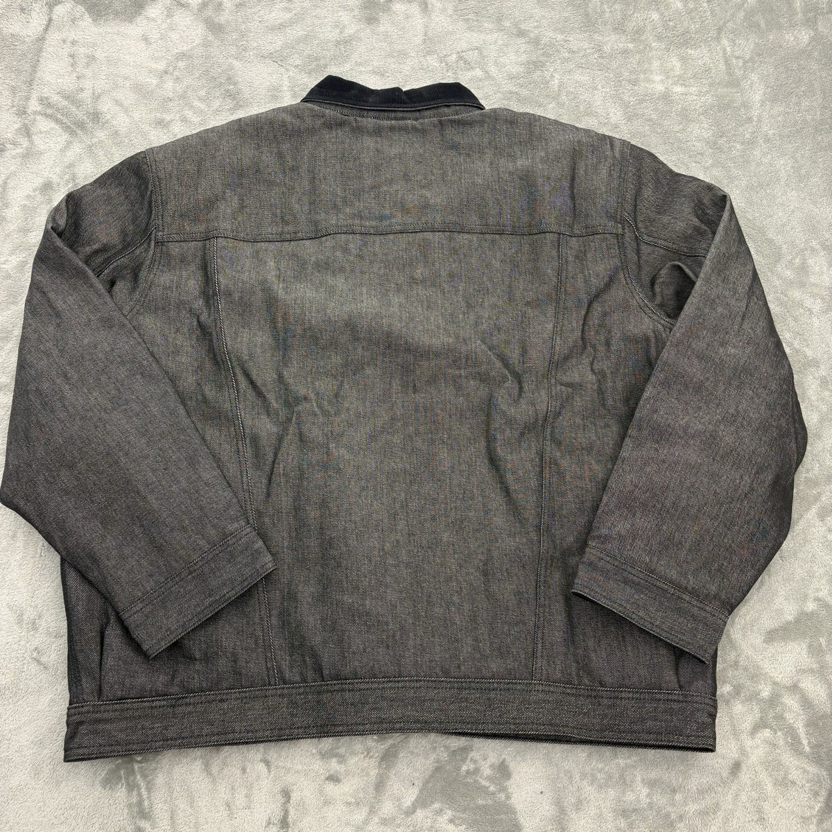 Filson Wrangler Denim Work Jacket Men's XXL Black Collab Lined