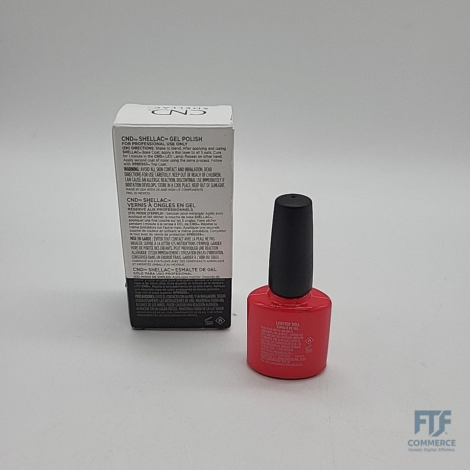 CND Shellac Lobster Roll, 7,3 Milliliter - Bild 2 von 4