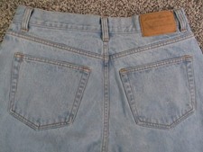 Vintage Eddie Bauer Jeans Womens Petite 12 High Waisted Mom Fit 90s Denim 30x28