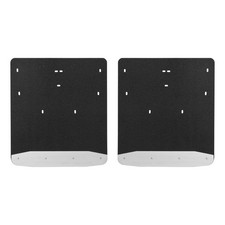 Mud Guards Flaps Rear Dually 20 X 23 Textured Rubber Luverne 251124