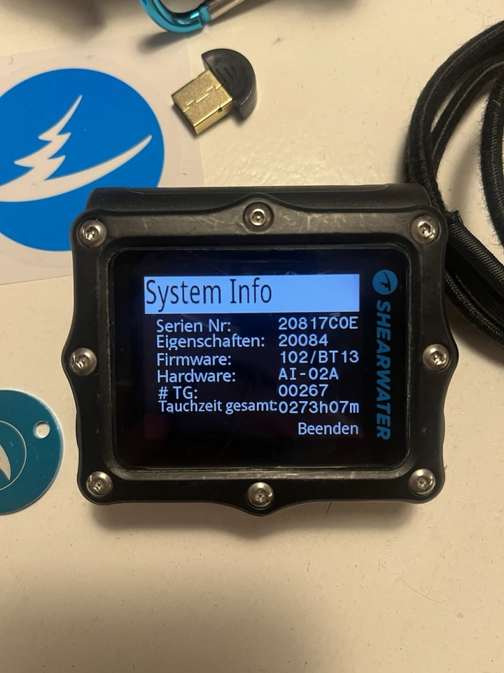 Shearwater Perdix AI Tauchcomputer - Bild 2 von 2