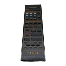 FISHER RVR-6600 VCR Remote Control FVH-6600